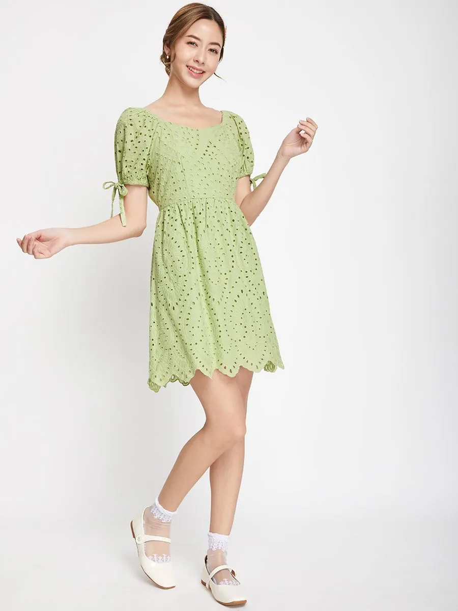 LOLITA Women Dress Puff Sleeves