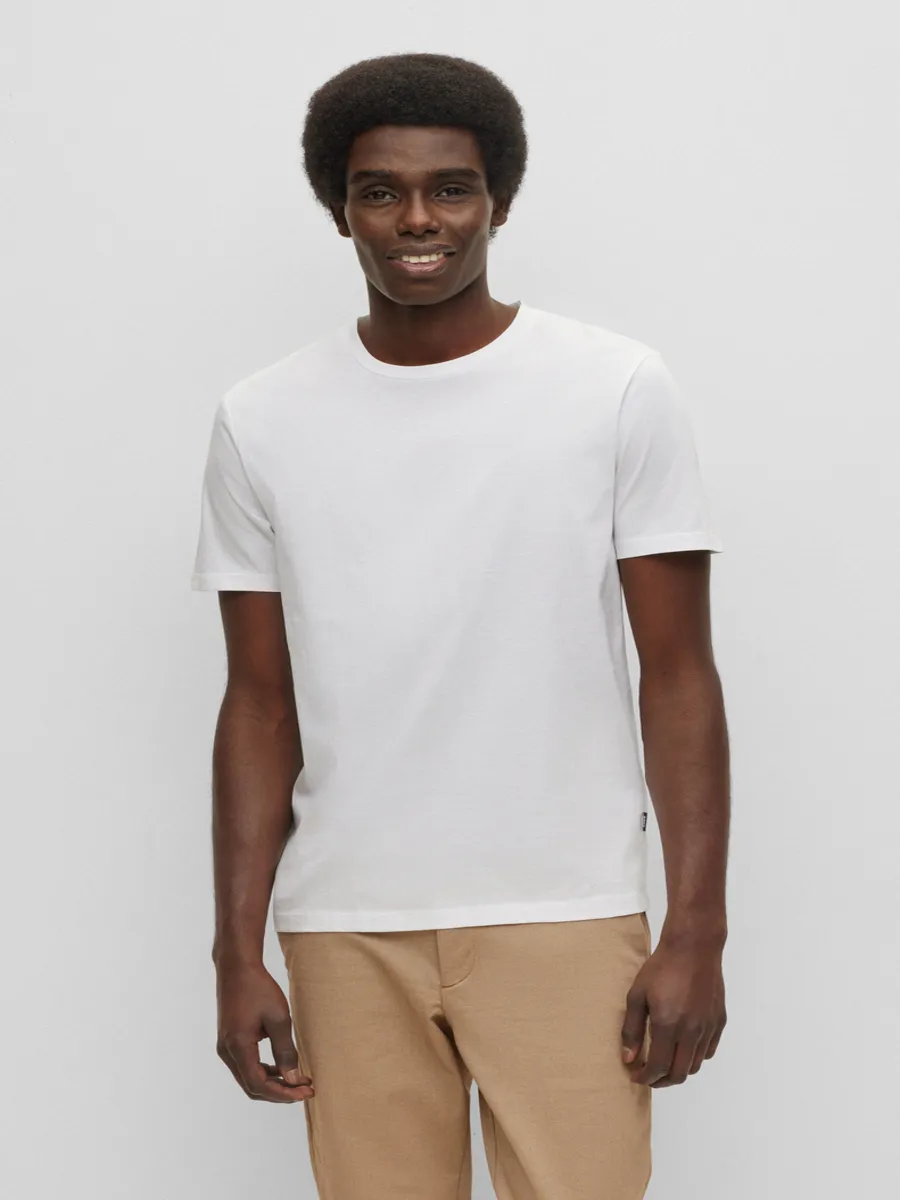 BOSS Men s T-Shirt Slim Fit White