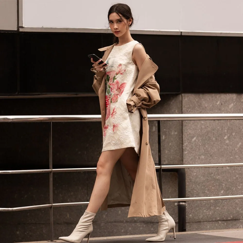 ICONIC PINK MAGNOLIA AMOUR DRESS MODEL MAGNOLIAAMOUR4690