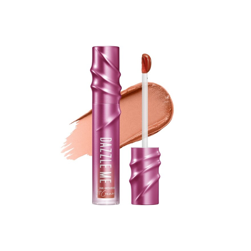 #Dazzle Me Ink Mousse Lip Cream N819 - O376 Brick Orange