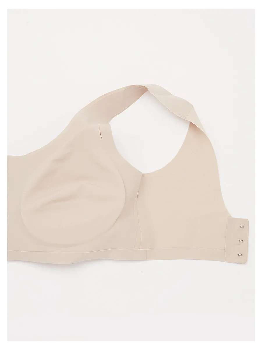 SABINA [Online Exclusive]  Soft Collection Seamless Wireless Bra - Dark Skin