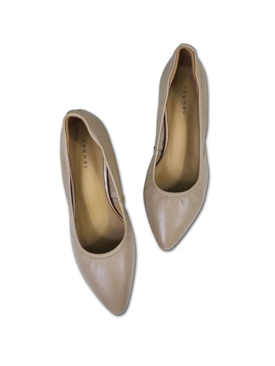 THAMES Women High Heels Beige