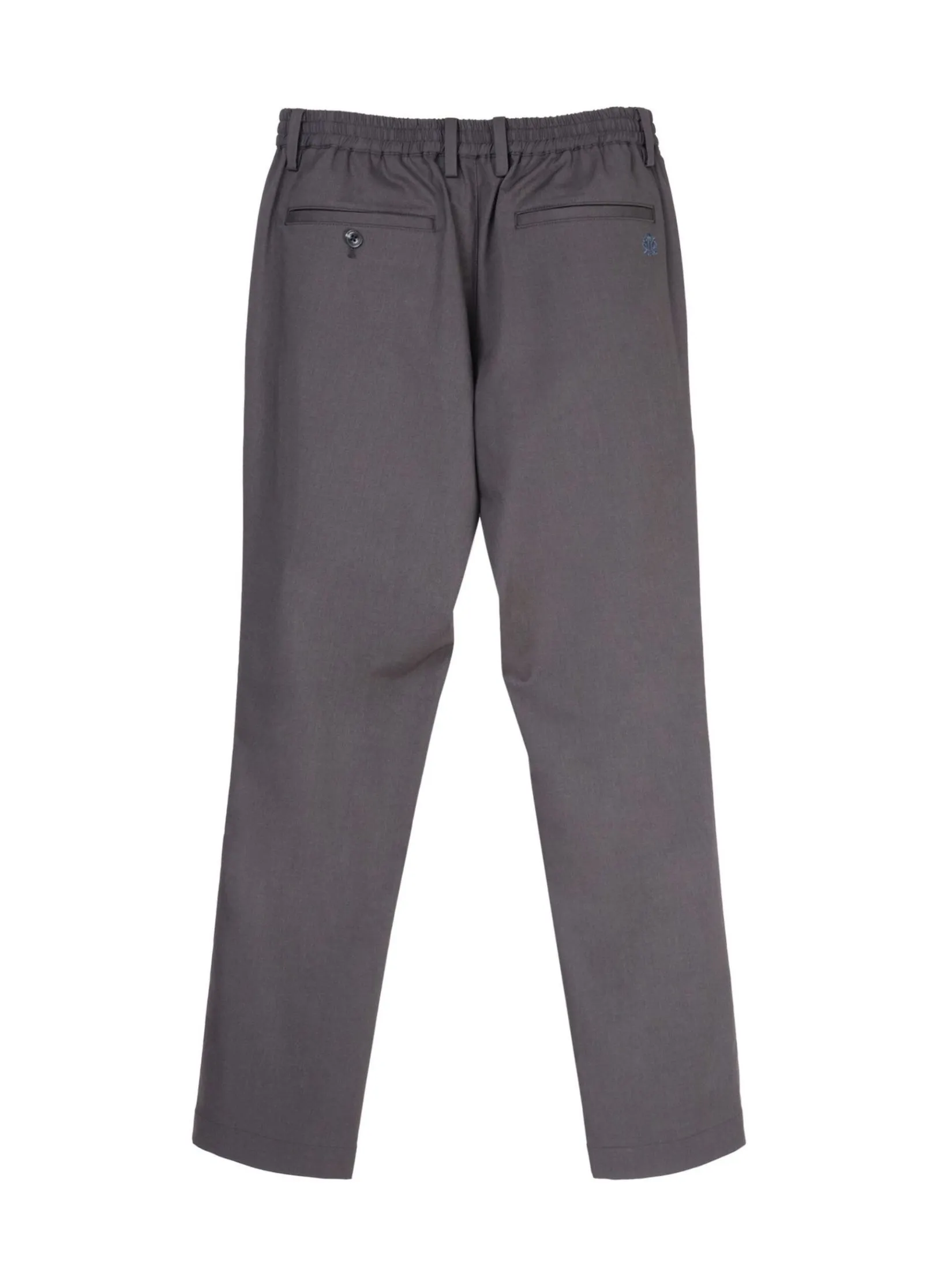 TAKEO KIKUCHI MEN GREY TWILL UV PROTECTION ELEPHAR EASY PANTS
