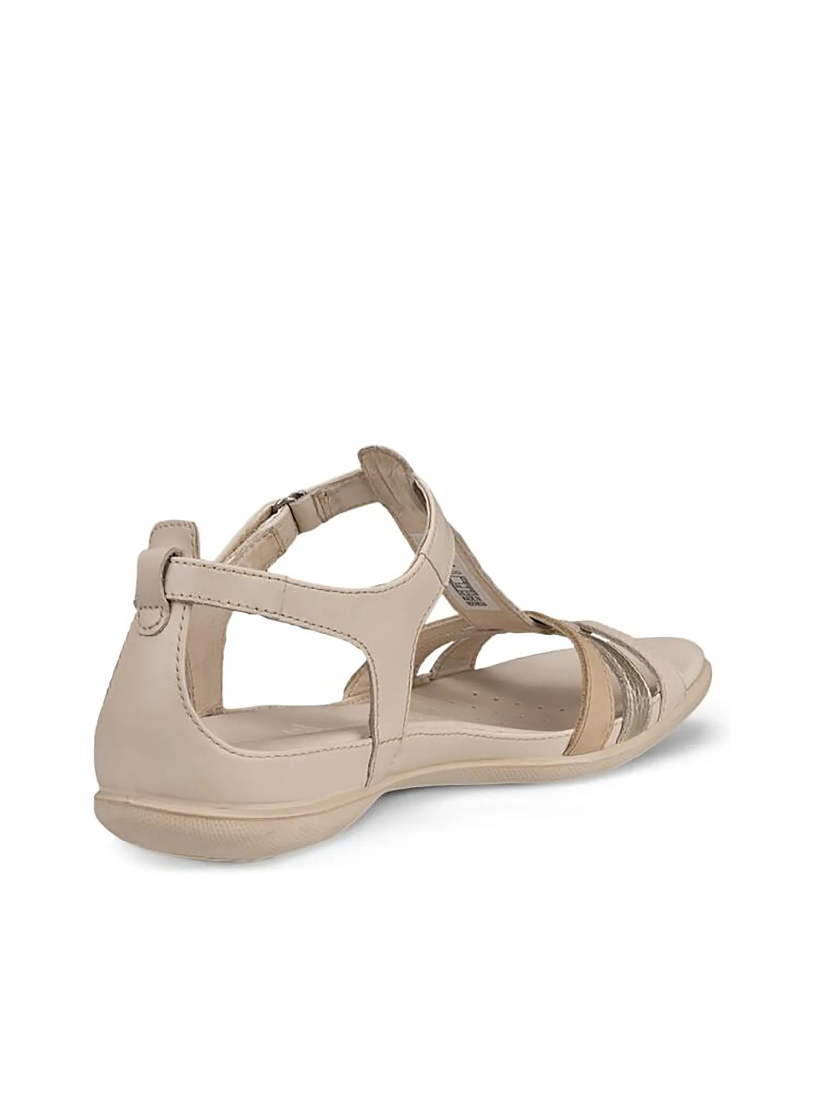 ECCO Women Sandal Flash Limestone/Pure White Gold/Beige