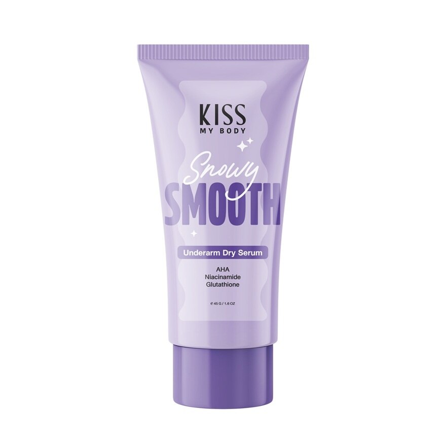Kiss My Body Underarm Dry Serum Snowy Smooth 45 G. - Purple