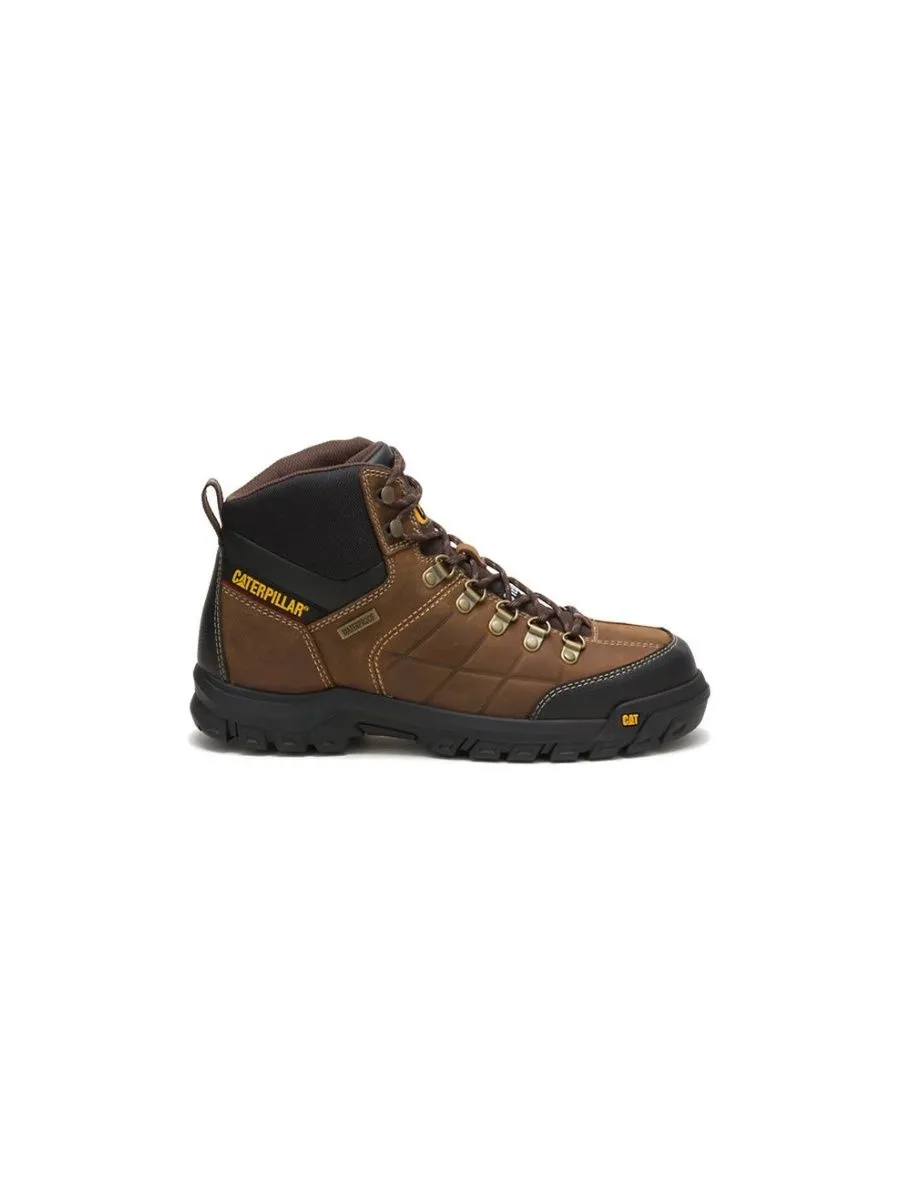 CATERPILLAR BROWN Men's THRESHOLD Steel Toe CSA Work Boot