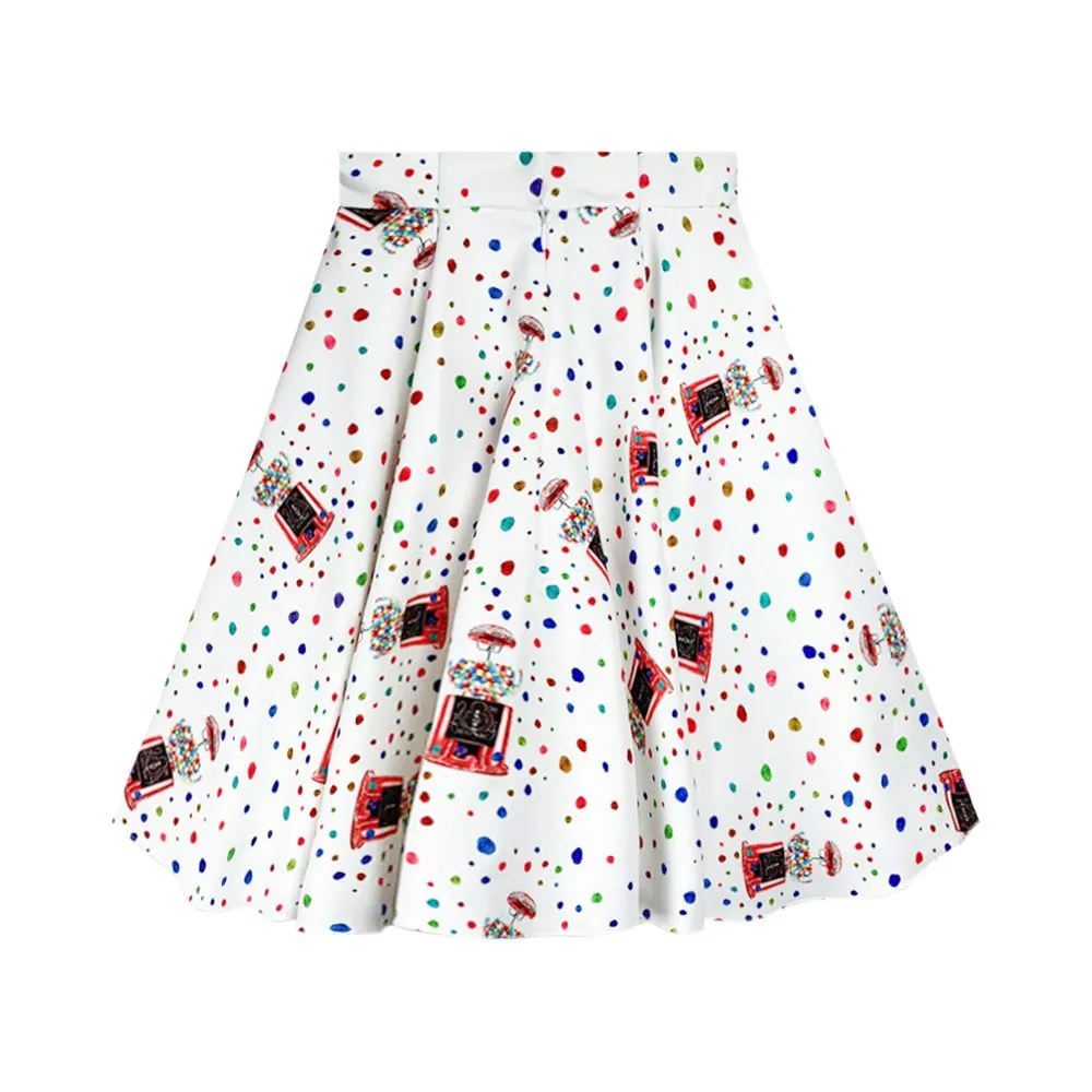 ICONIC WHITE REFINED SKIRT