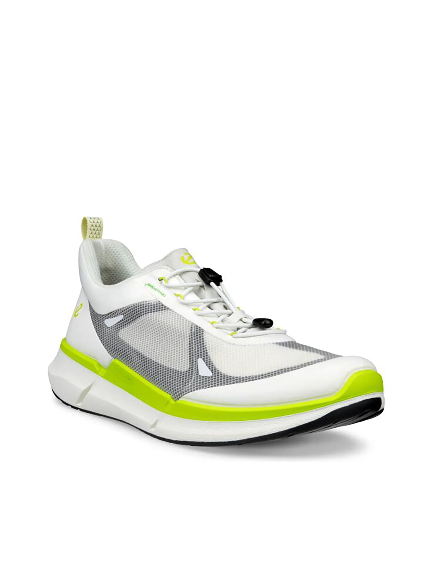 ECCO Men Sneakers Biom 2.2 White/Black/Lime Punch