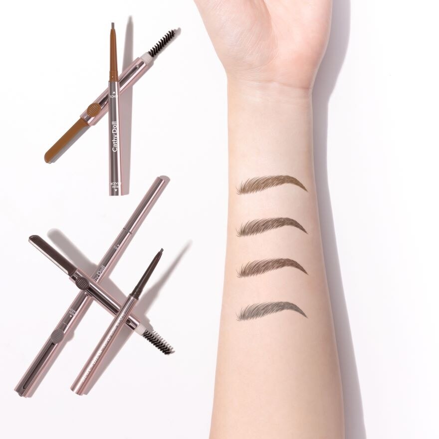 Cathy Doll Shave Draw Triple Slim Brow02