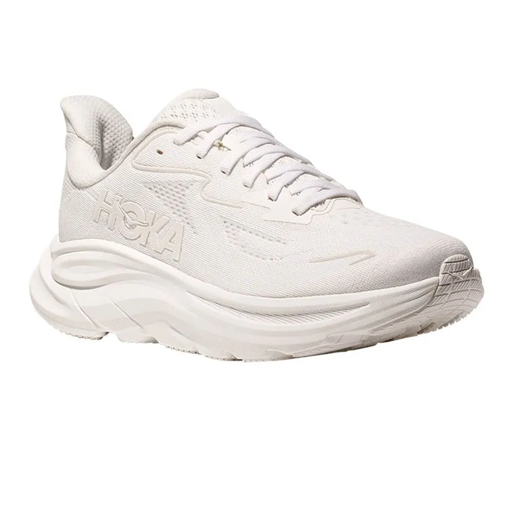 HOKA Men Running Shoes Clifton 10 Wide White - HO229SH383EETH