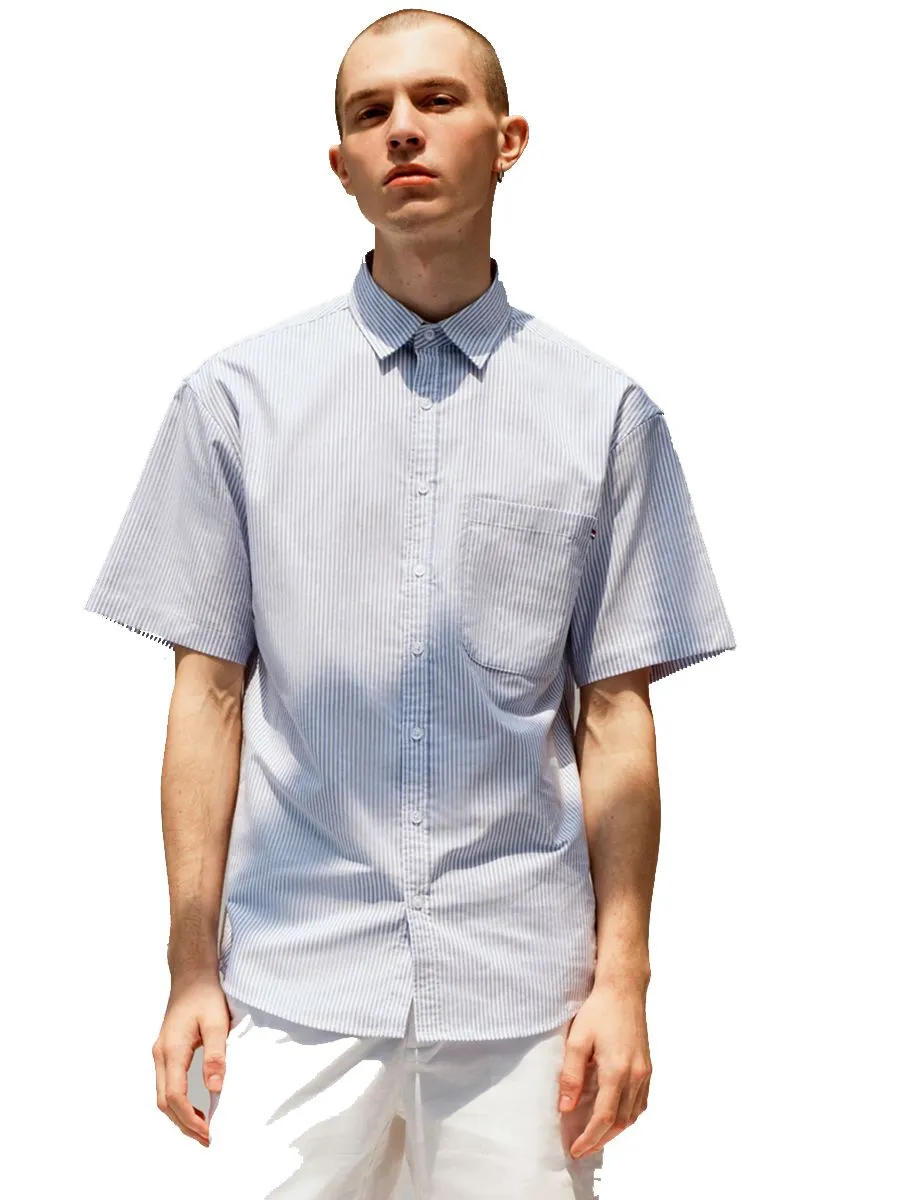 OASIS Men's Short sleeve polo shirt Light blue Size - M