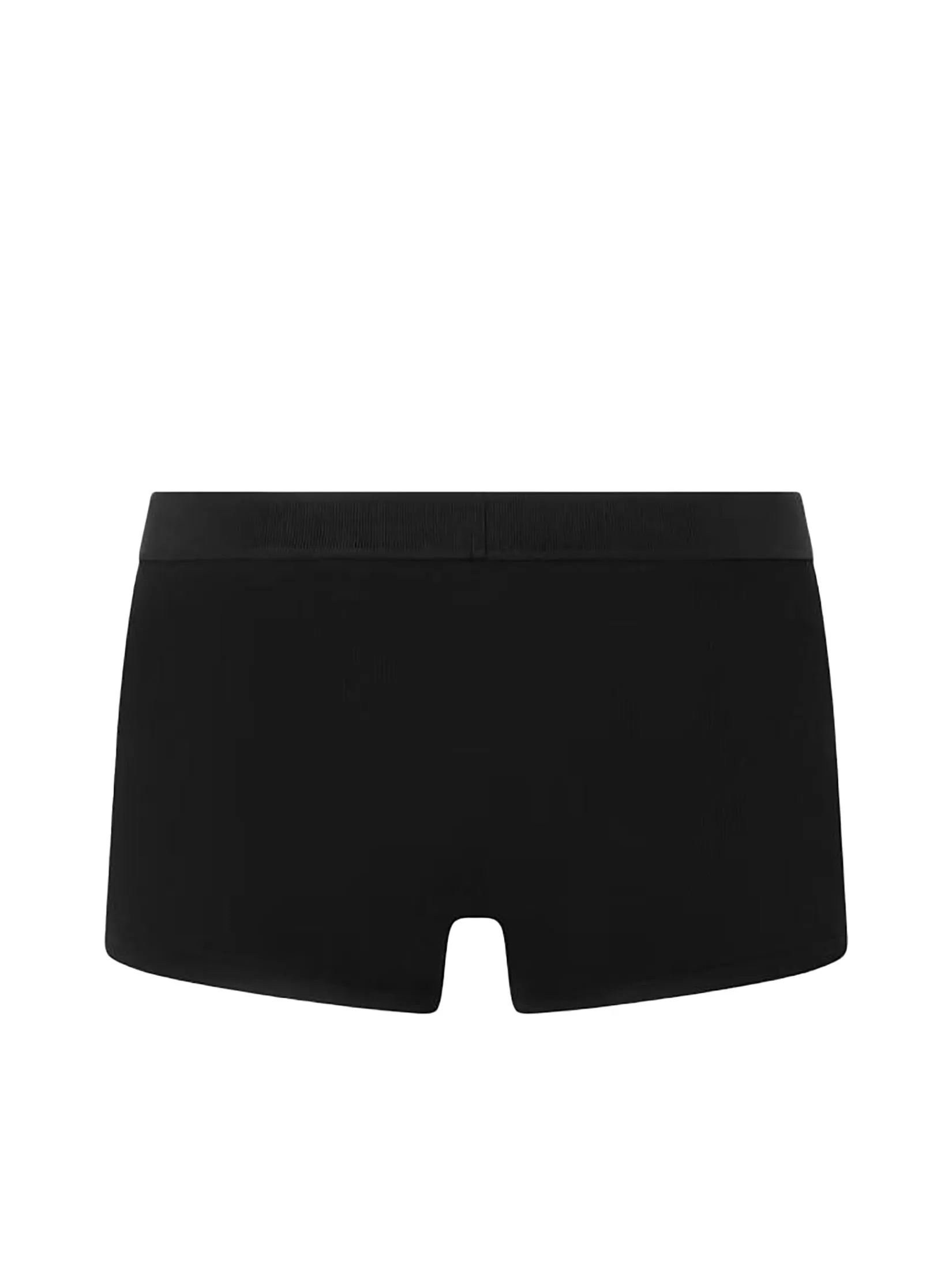 VERSACE UNDERWEAR Men Underwear Short Trunk Tex Ribbed Bio Cotton Black