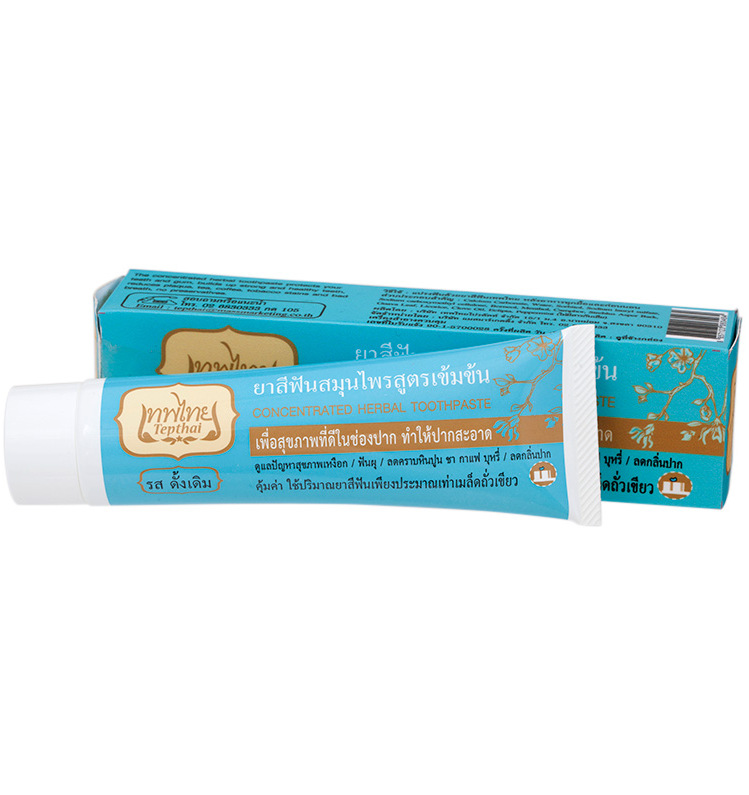 Концентрированная зубная паста Tepthai в тубе 4 вкуса 30 или 70 гр