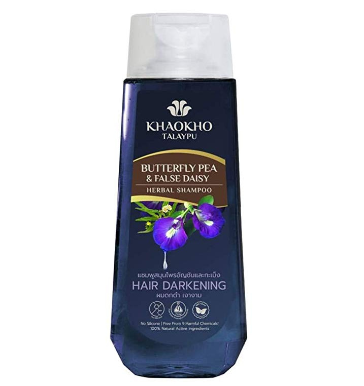 Безсульфатный органический шампунь с анчаном Khaokho 180 мл