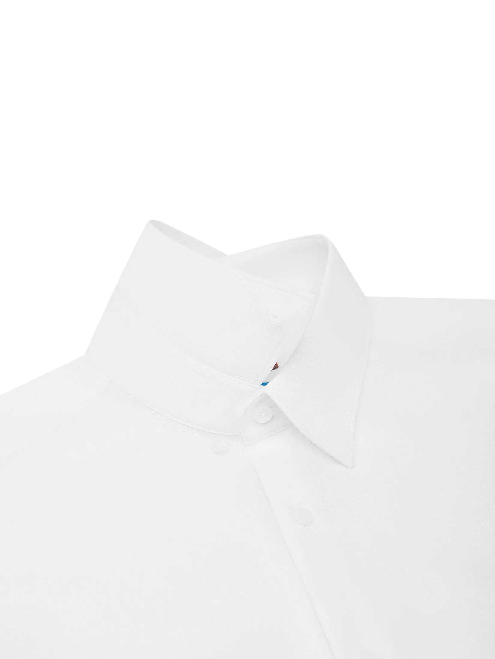 G2000 Men Clothing Non-Iron Dry Texture Shirt  Smart Fit - 5112327200 - White