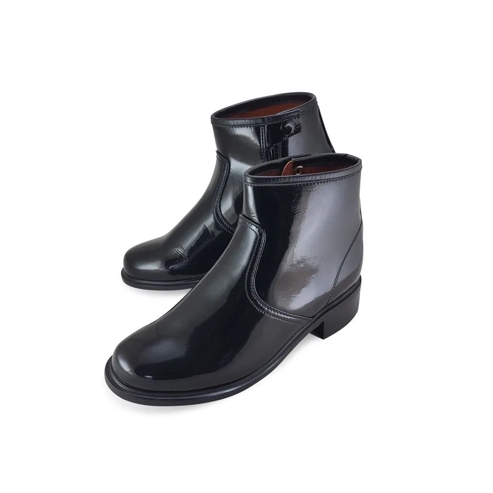 FREEWOOD SHOES Inner singlezip boot-black