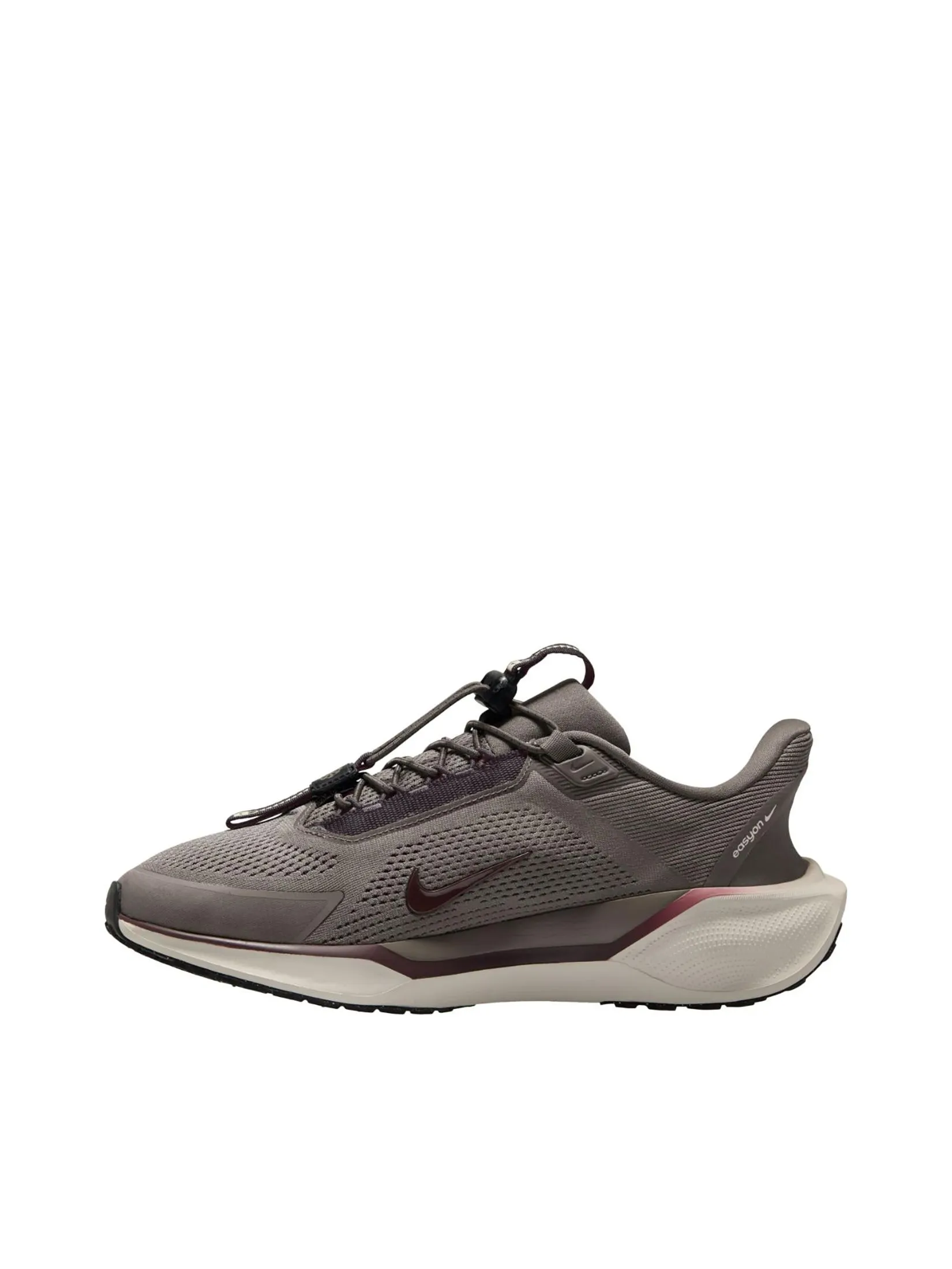 NIKE Men Running Shoes Pegasus Easyon Cave Stone/Burgundy Crush-Dk Smoke Grey