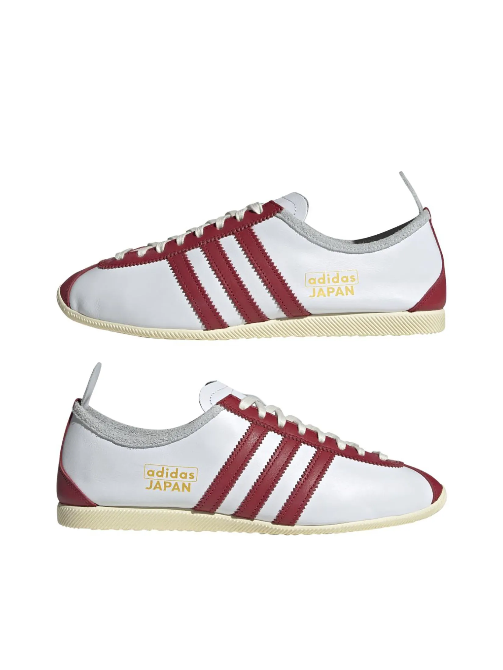 ADIDAS Unisex Sneakers Japan IH3659 Cloud White / Power Red / Cream White