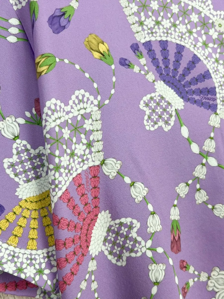 ICONIC WOMAN PURPLE MALAI SONGKRAN HAWAII SHIRT