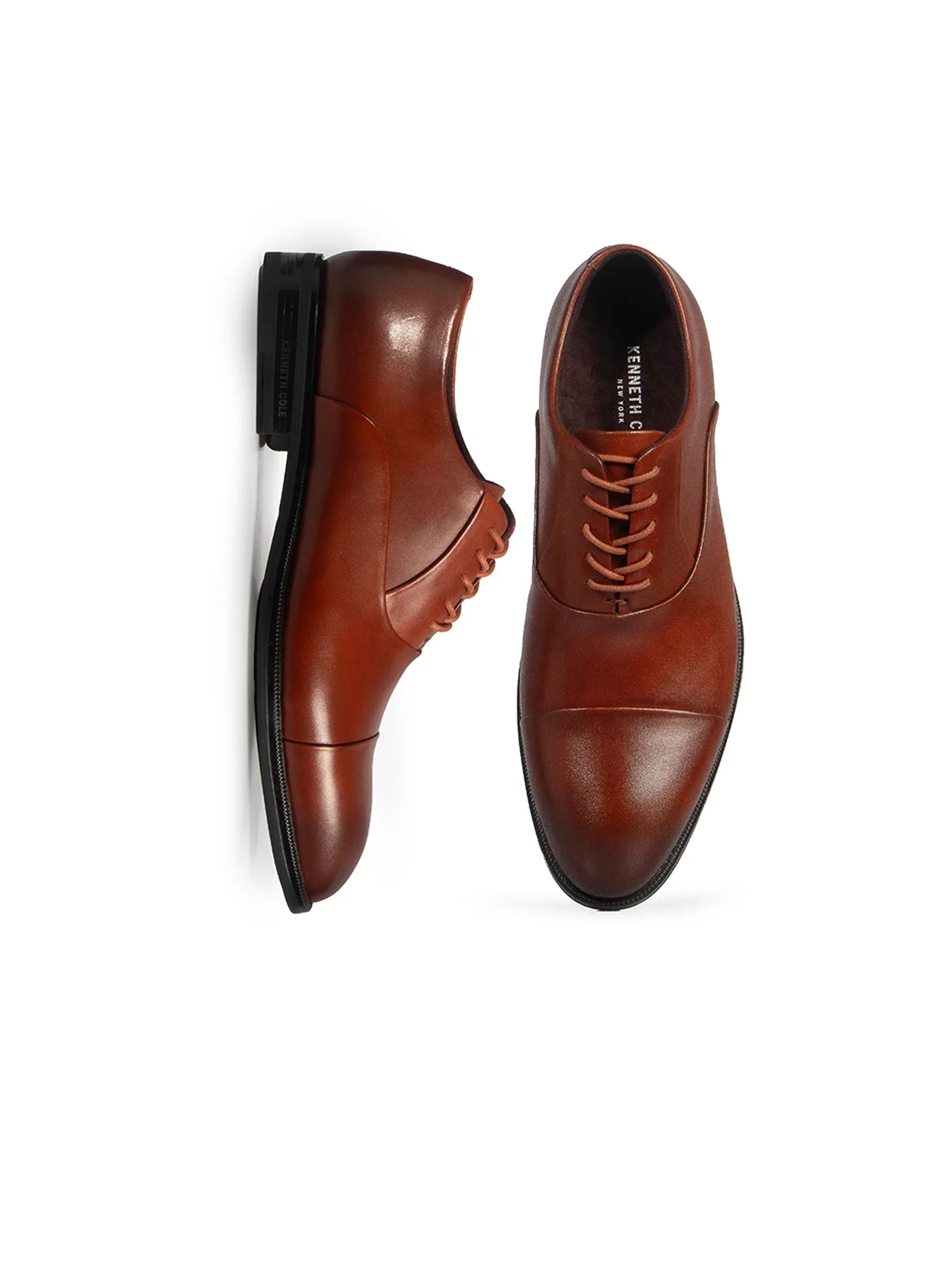 KENNETH COLE MEN DRESS SHOES REBOUNDPOD LACE UP D / AUTUMNAL