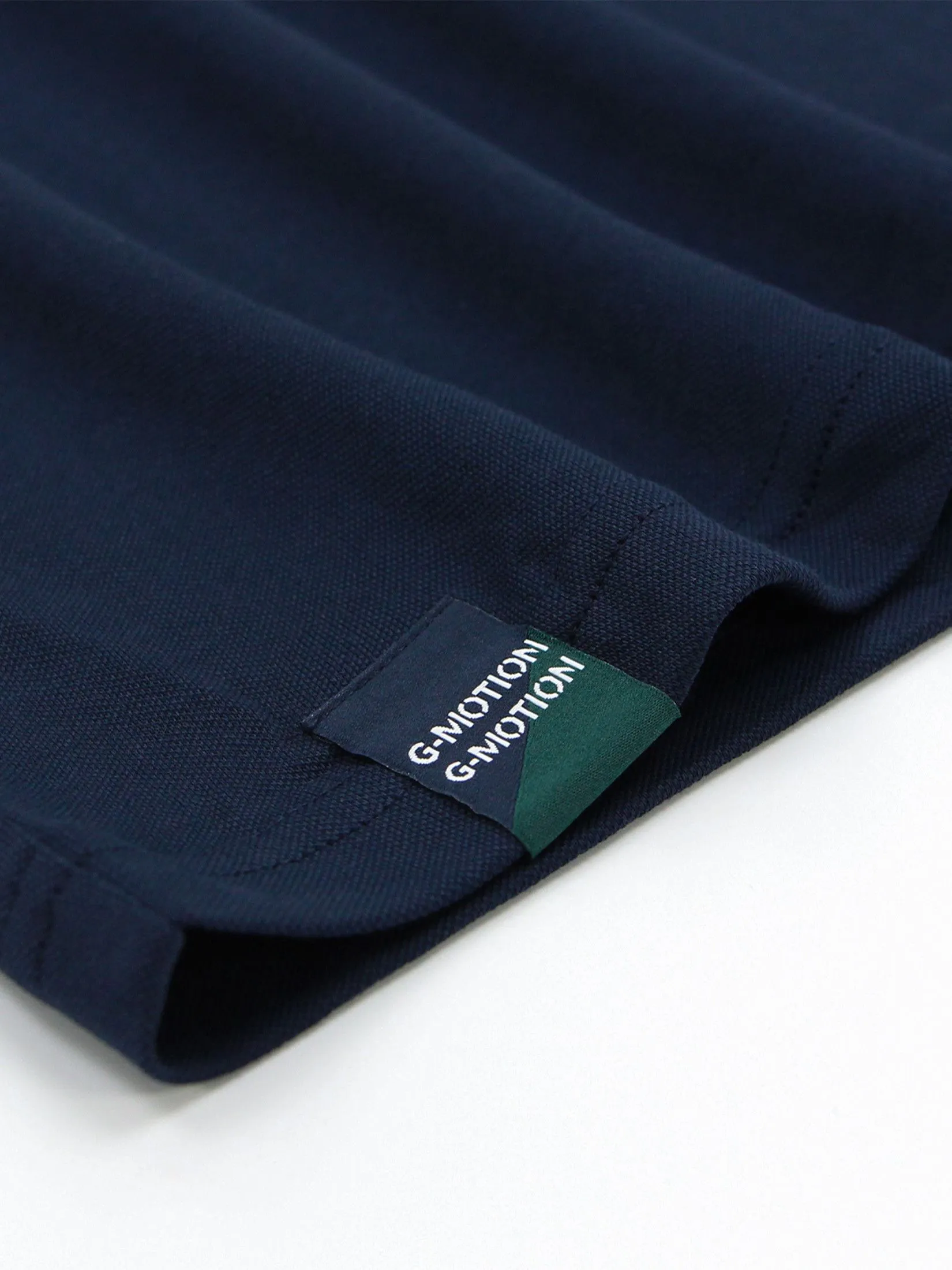 GIORDANO Men's Relaxed Cool UV-resistant G-Motion Tee (Tennis) Navy