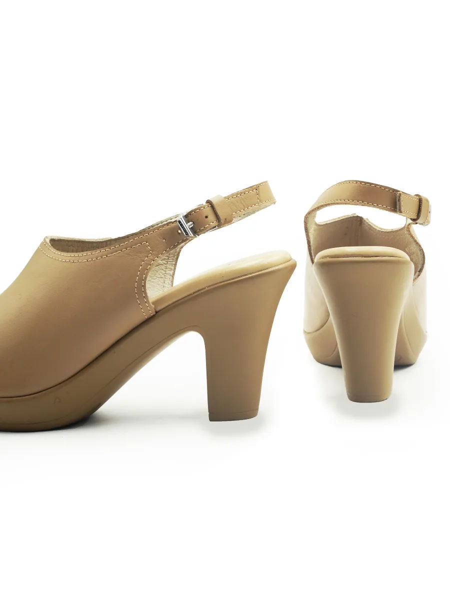 SENSO Women PU HEEL F87047 Beige