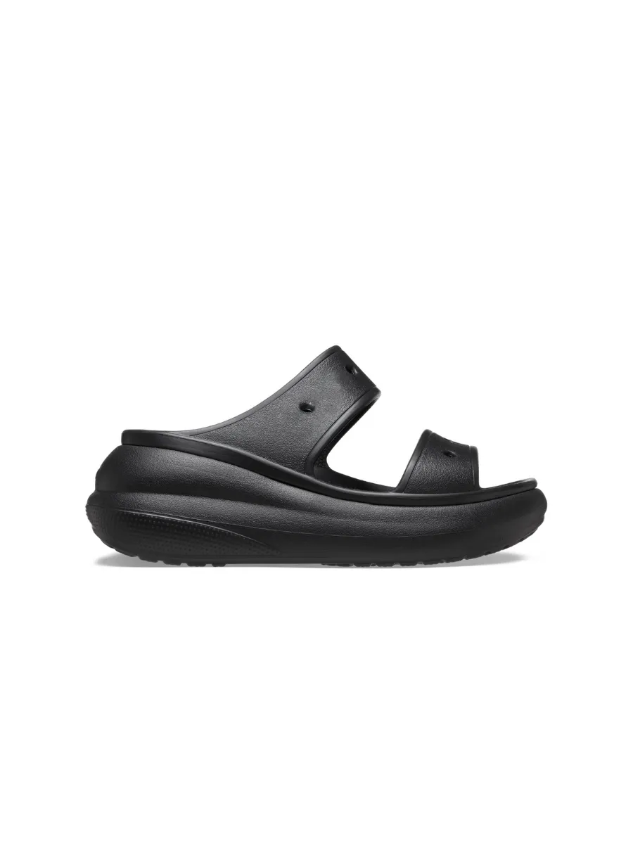 CROCS UNISEX CRUSH SANDAL - BLACK