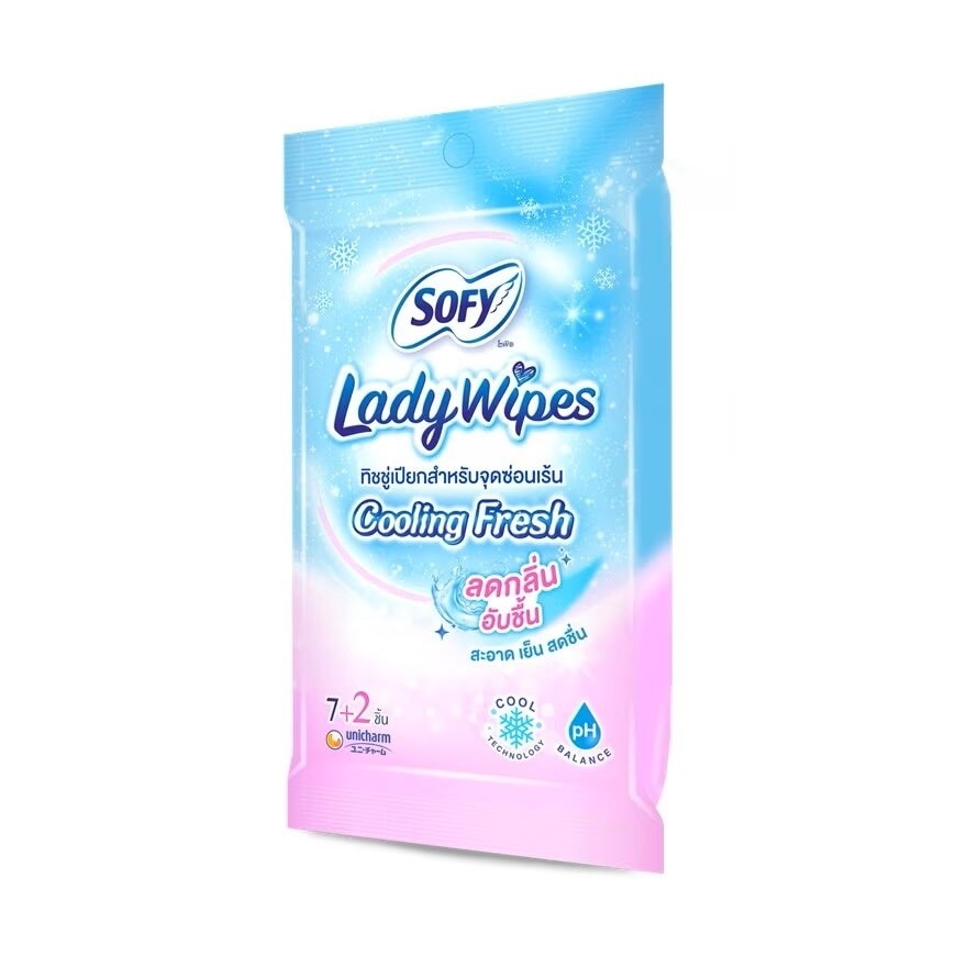 Sofy Lady Wipe Cooling Fresh 7+2'S