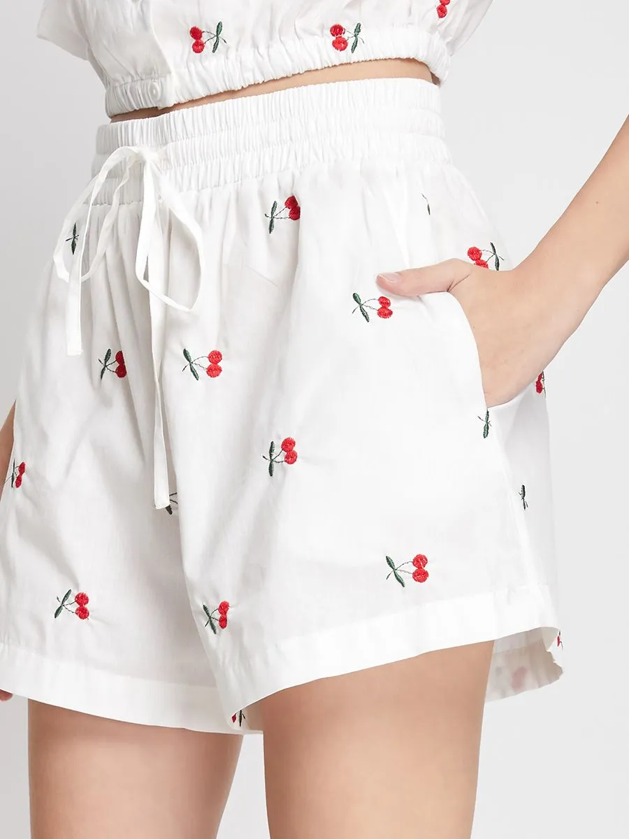 LOLITA Women Skorts Printed Cherry