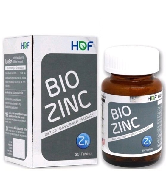 Хелатный цинк 75 мг против акне BIO ZINC HOF 30 таблеток