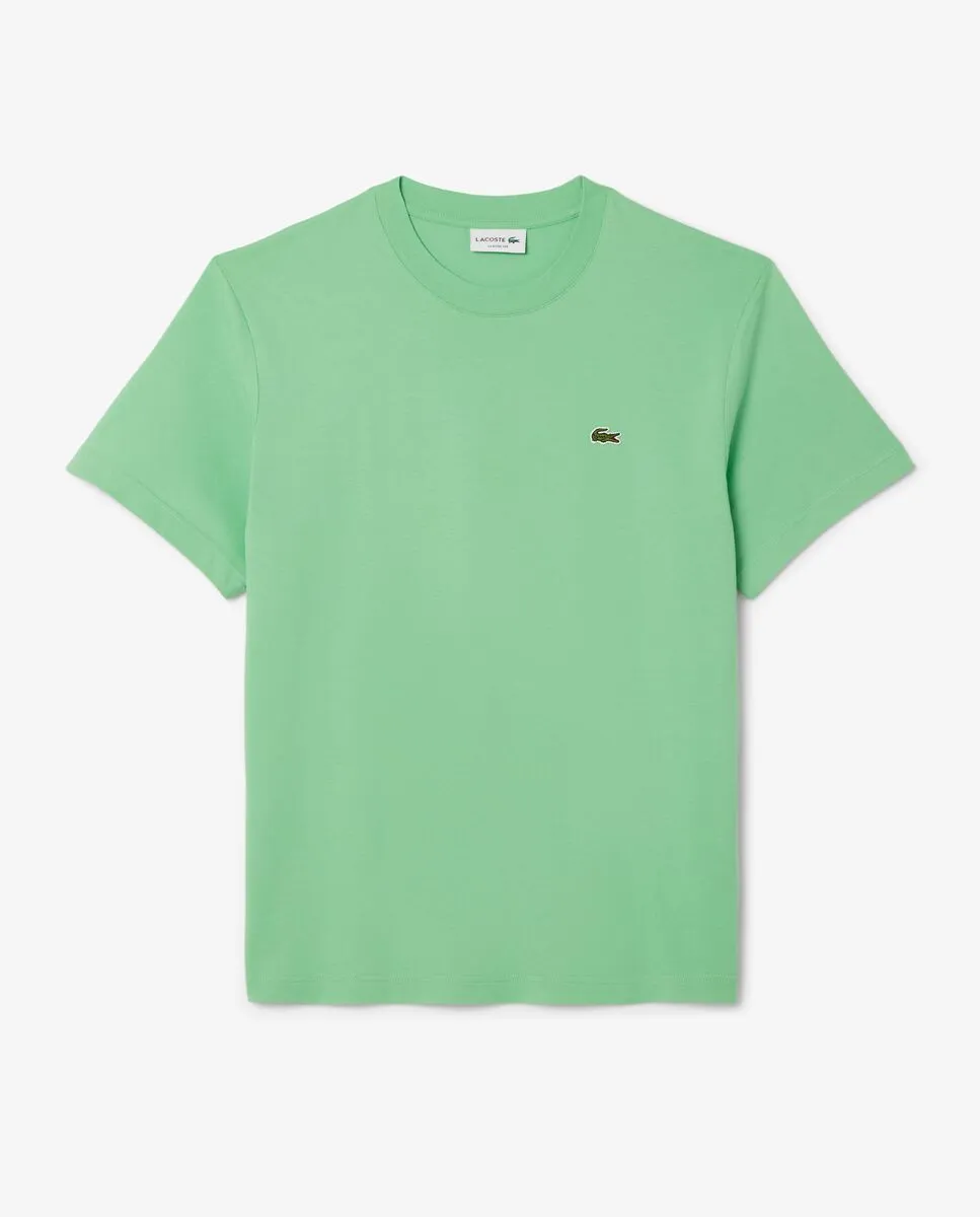 LACOSTE Cotton T-Shirt Green