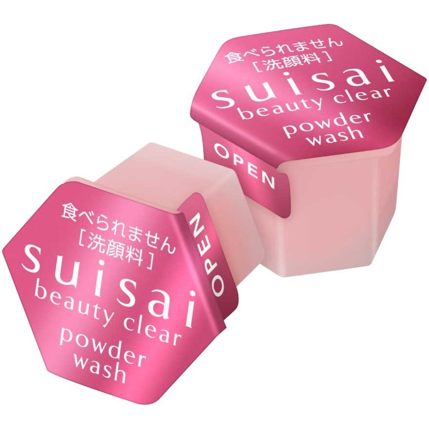 Suisai Beauty Clear Pink Powder Wash (Trial) 6g. 15pcs.