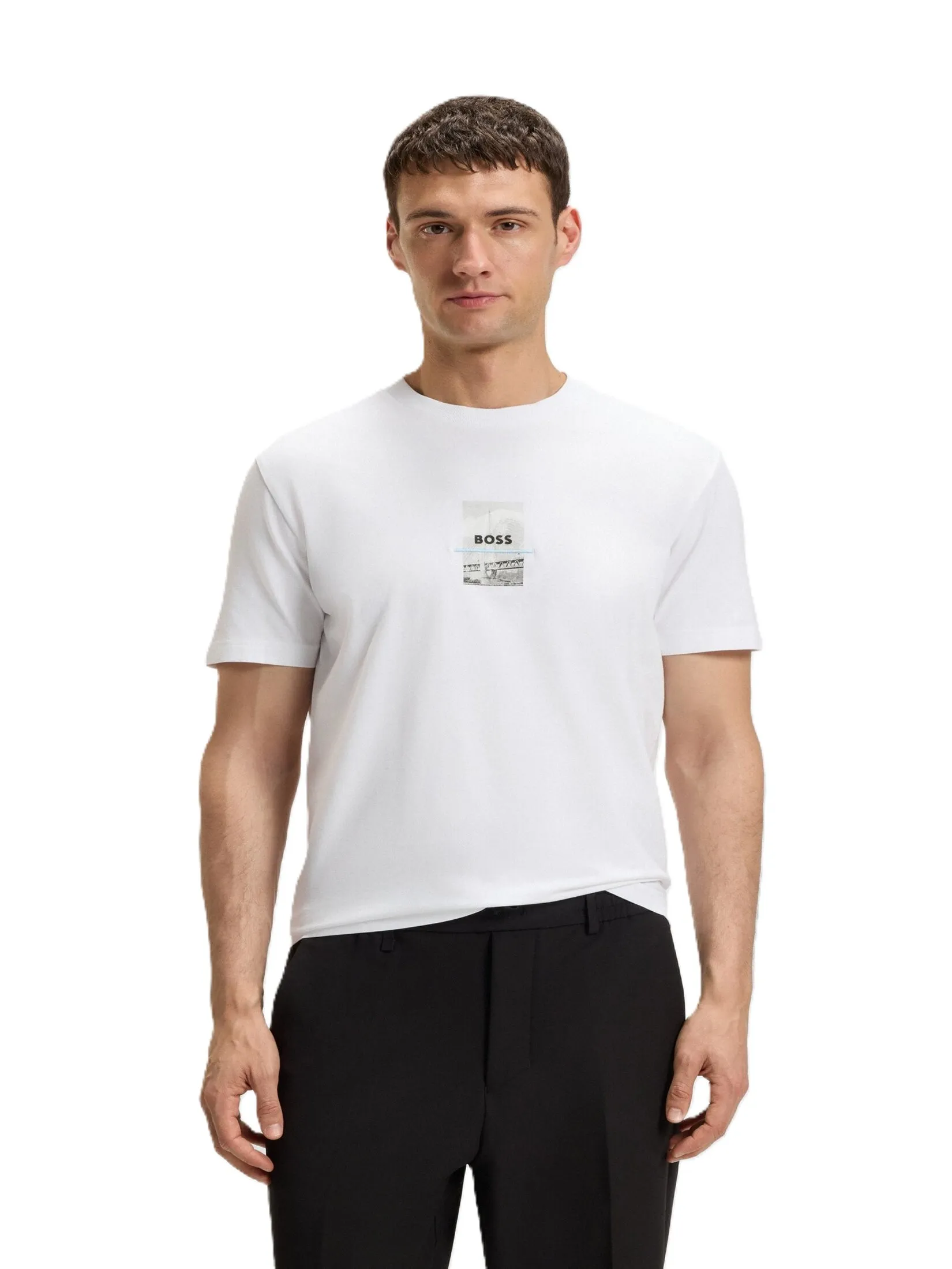BOSS Men s T-Shirt White