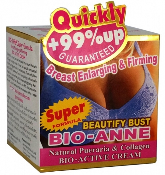 Крем для подтяжки, увеличения объема груди с пуэрарией и коллагеном Bio Anne