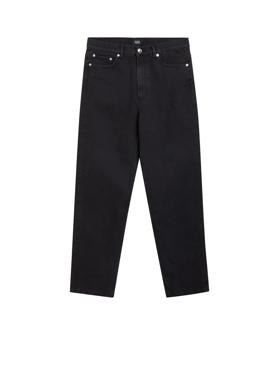 A.P.C. Men Jean Martin SS24 Black