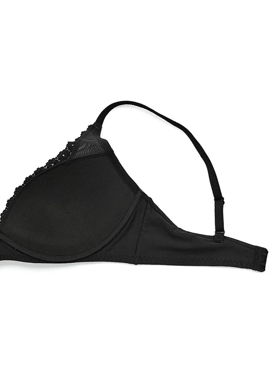 SABINA Twenty Five Woman Wireless Bra - Black