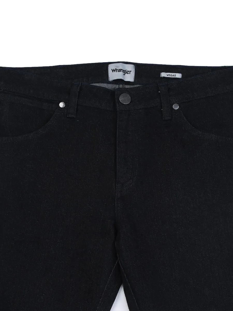 WRANGLER Men's Jeans Mid Vegas Fit Black