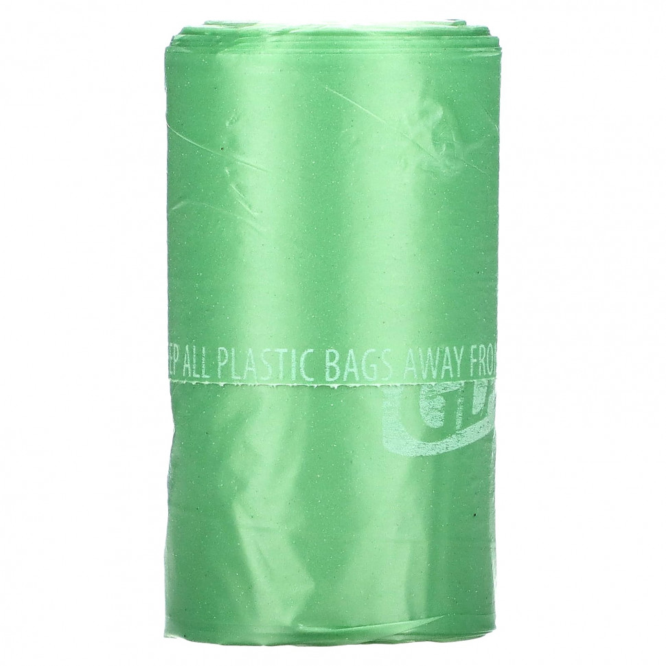 Glad for Pets, Экологичные пакеты для отходов, для домашних животных, без отдушек, 360 пакетов