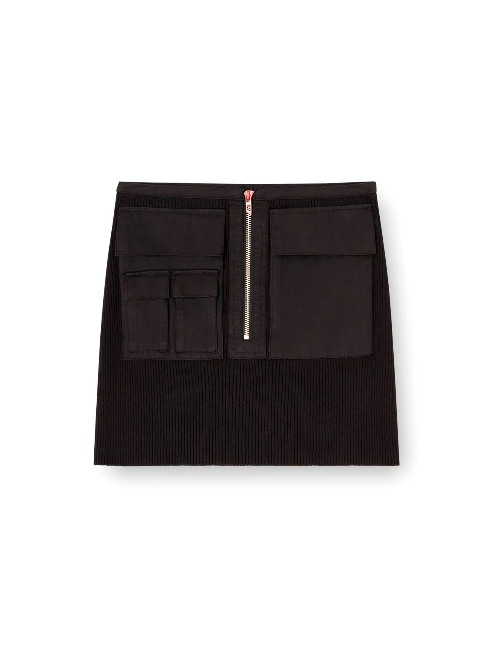 DIESEL Skirt Women M-MERYN-SHORT SKIRT Black