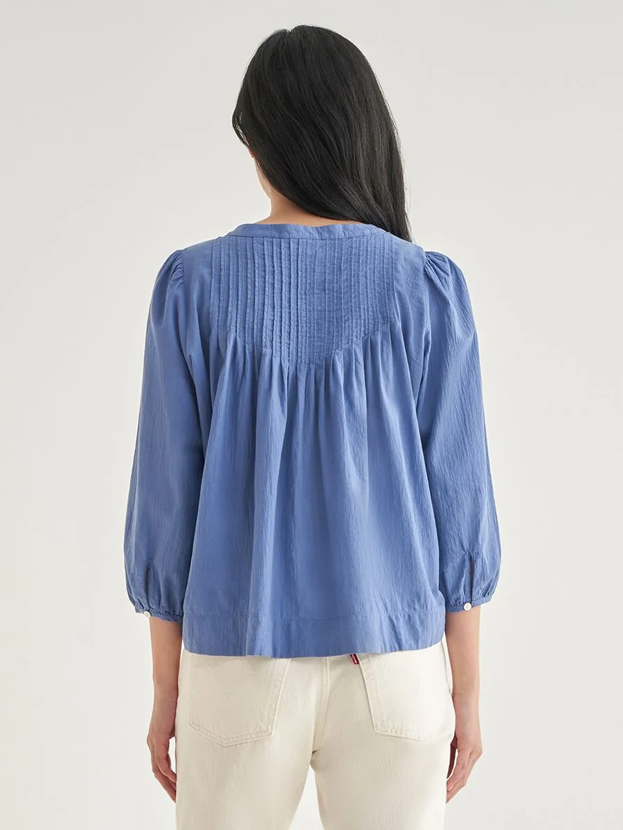 LEVI'S Women's Kaylynn Blouse Blue