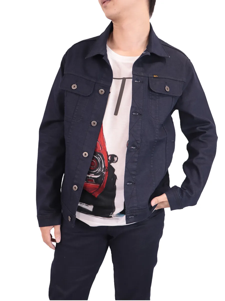 BOVY MEN'S JACKET JEANS NAVYMIDNIGHT