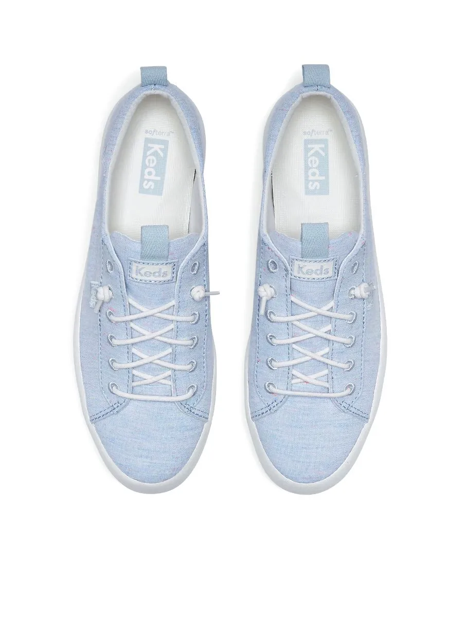 KEDS Women Kickback Chambray Blue