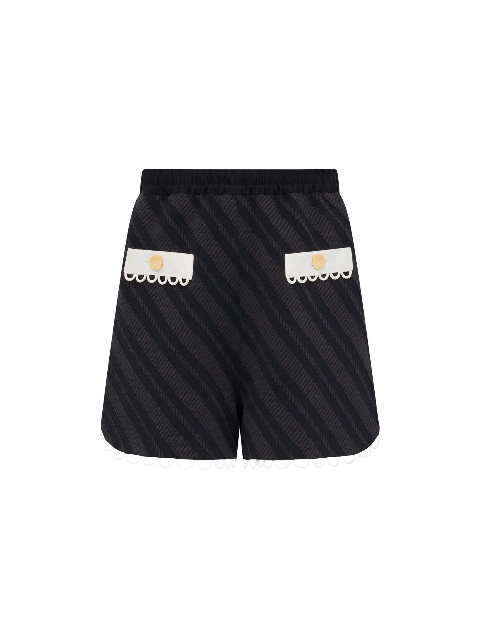 ASV ( SS25 ) Alda High Waist Women Shorts Black