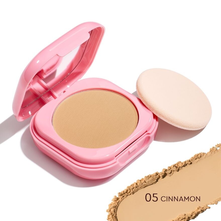 Glad2Glow Perfect Blurring Powder Foundation 05 Cinnamon 8.5 G.