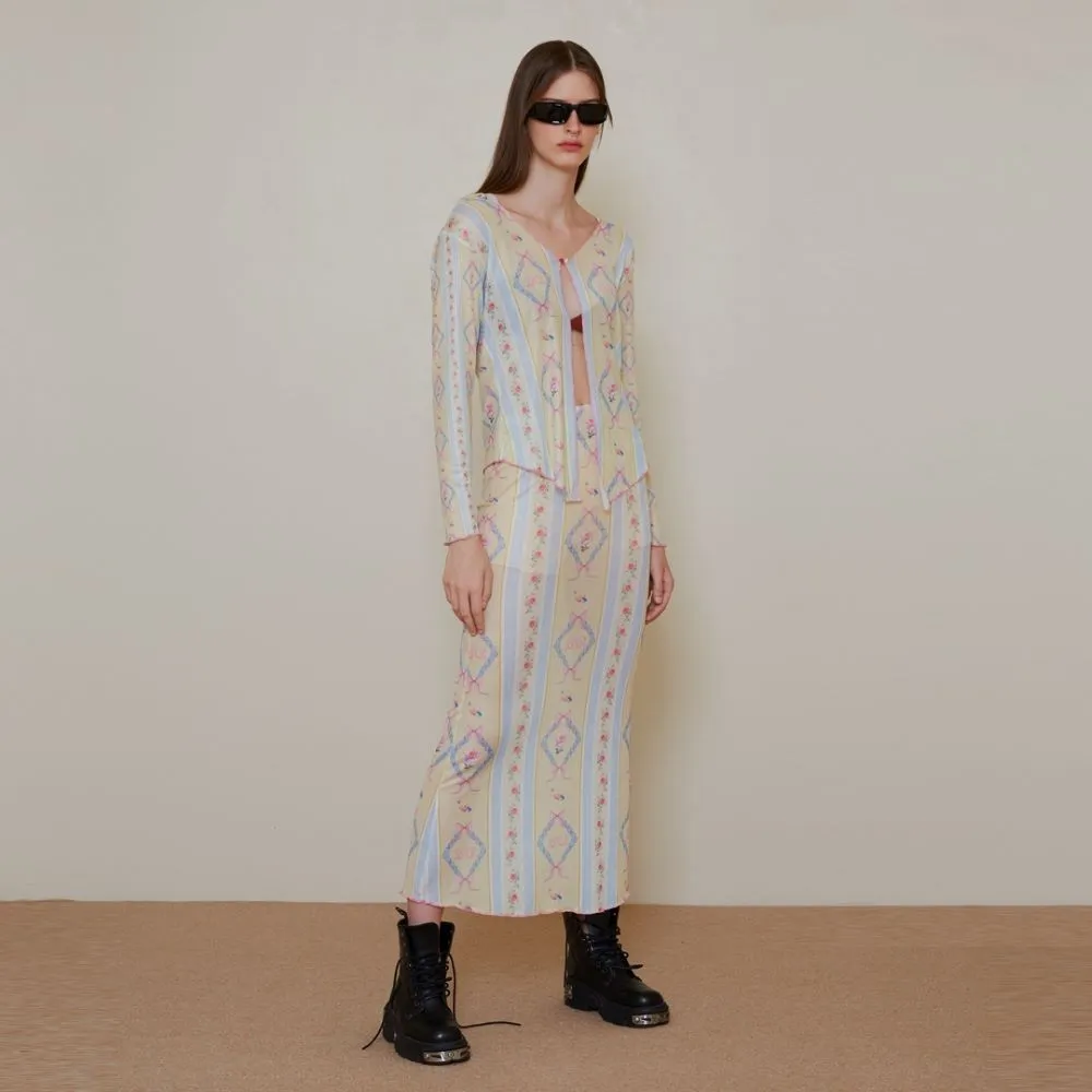 BLACKDOG BKK Multicolor Audrey skirt