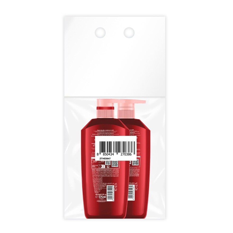 L'Oreal Paris Elseve Fall Resist3XAntiHairFall ScalpHair Shampoo400+Conditioner375Ml.