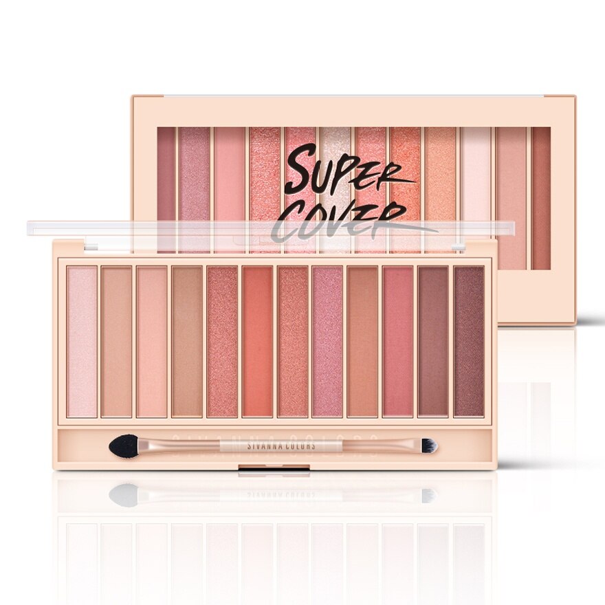 Sivanna Colors Deluxe Eye Palette 03 - 01 Pink