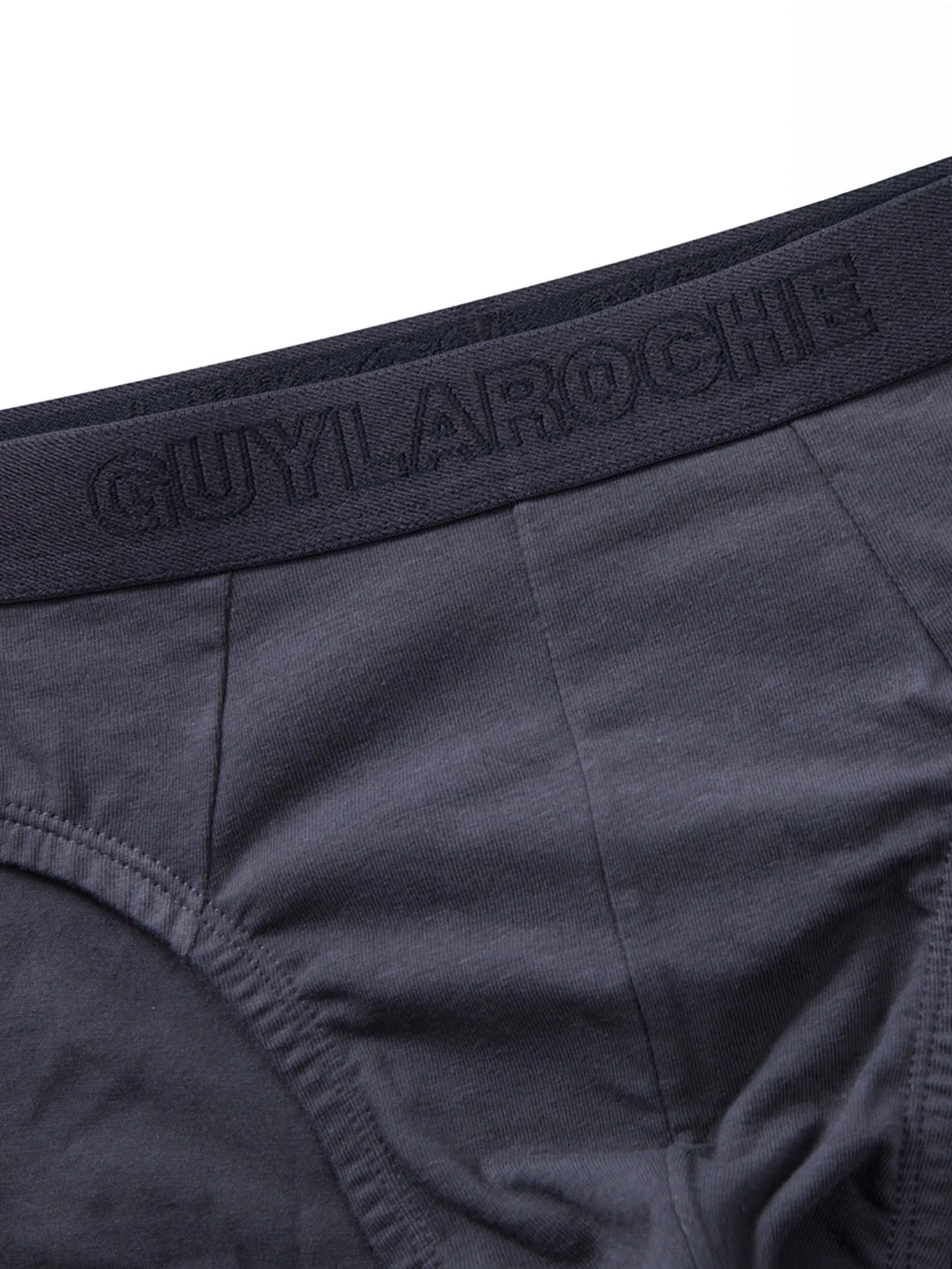 GUY LAROCHE INNERWEAR Men BRIEF Underwear PACK 2 Pcs. - Grey