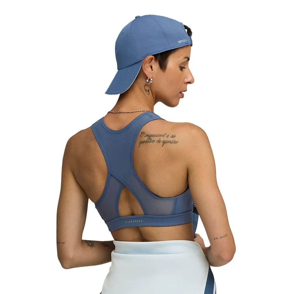 PUMA Women Running Sports Bra 4Keeps Blue - PU097AP303EMTH