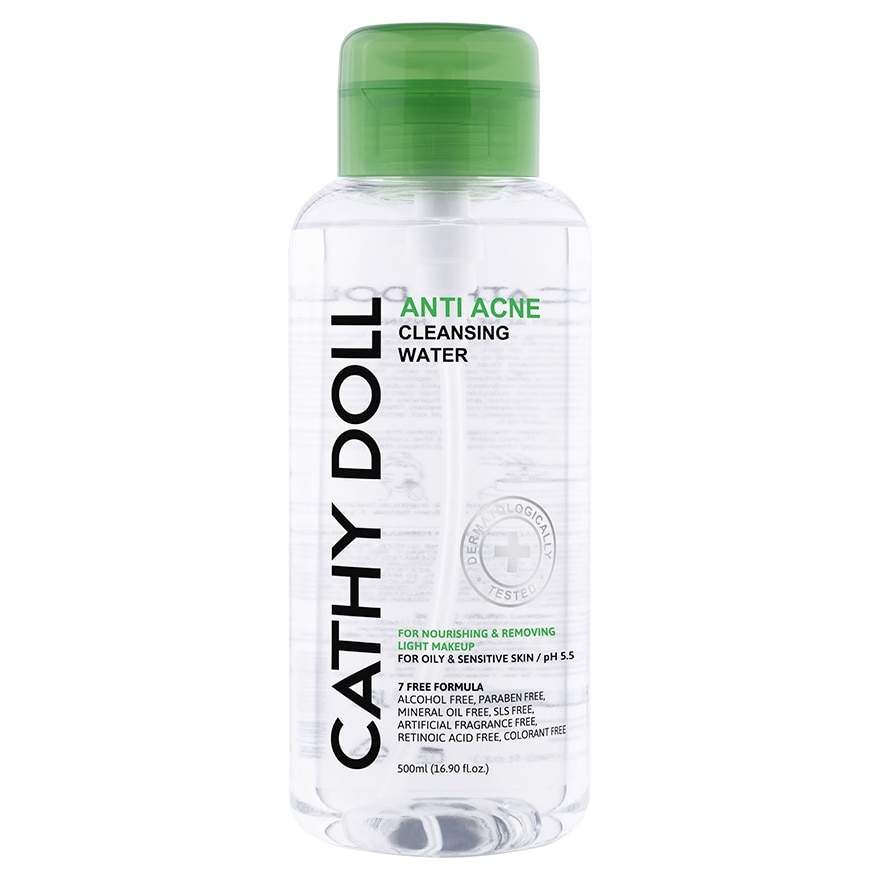 Cathy Doll Cleansing Water Anti Acne 500 Ml.